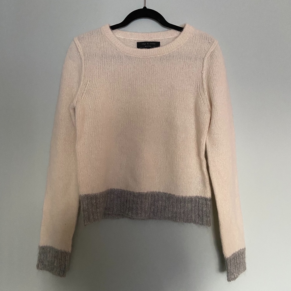 RAG & BONE ALPACA BLEND CREW NECK SWEATER